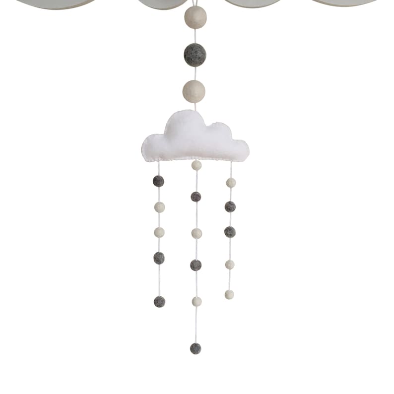 Cloud MobileBaby MobileCot MobileNursery DecorWhite and Etsy