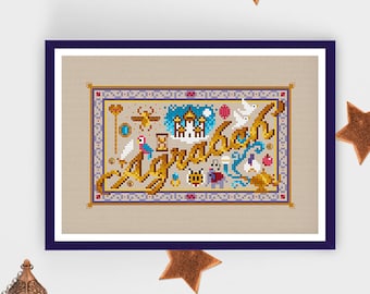 Agrabah Mini Sampler | PDF Cross Stitch Chart