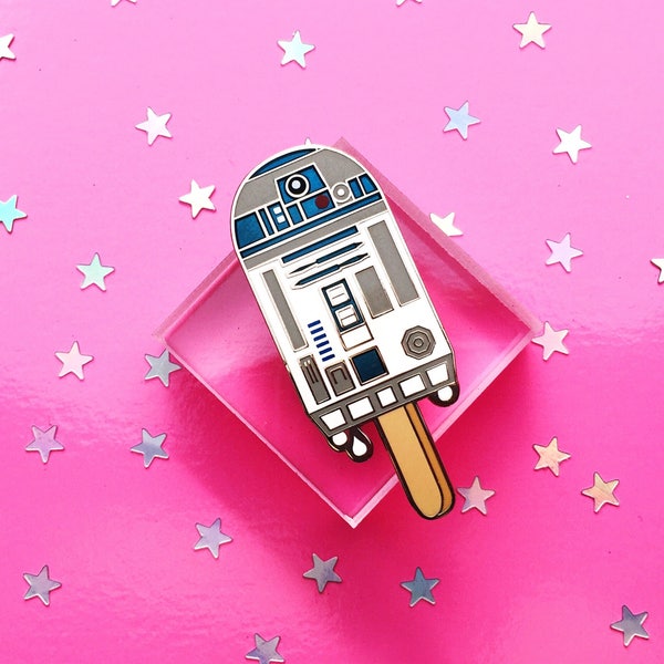 R2D2 ~ R2Sicle ~ Lapel Pin