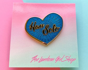 Han Solo Heart Pin