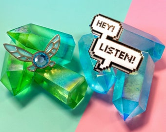 The Legend of Zelda - Hey listen! Navi pin set!