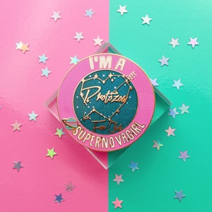 Zenon Protozoa Fan Club Badge