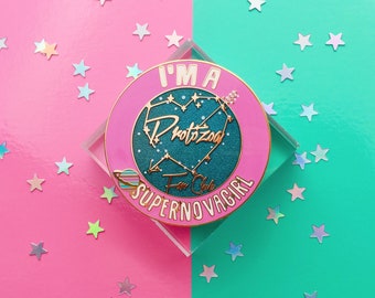 Zenon Protozoa Fan Club Badge