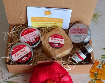 Box of natural Rosey Goodness for your Skin