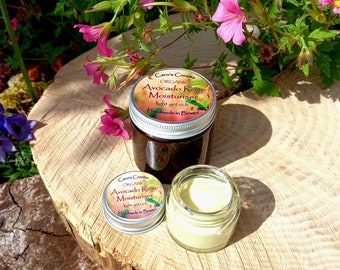 Avocado Rose, Organic, Vegan, Face Cream for normal/combination skin, zero waste, 100% natural day cream