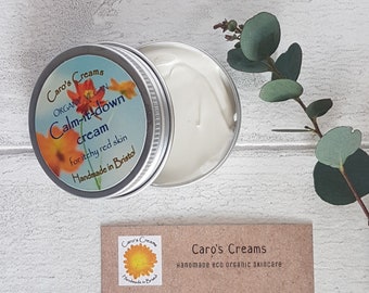 Calm-it-down Cream SAMPLE SIZE 30g pot - natural, herbal, vegan, organic, plastic-free