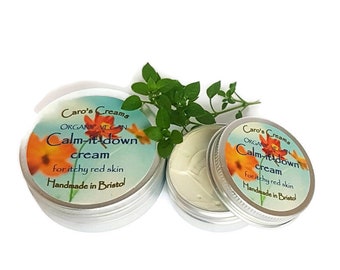 Calm-it-down Cream - natural, herbal, vegan, organic, plastic-free