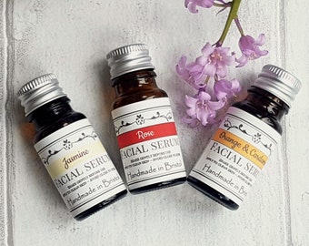 Organic Facial Serums - vegan, natural, anti-ageing, easily absorbed, moisture replenishing