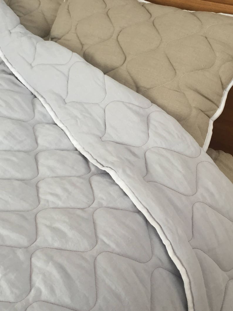 Organic Wool Pillow Set of 2, Linen Pillow, Organic Bedding