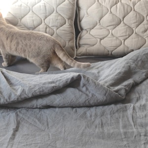 Linen Duvet Cover, Linen Sheets, Linen Bedding, Linen Quilt Cover, Cottagecore Decor, Linen Comforter, Wedding Gift, Farmhouse Decor