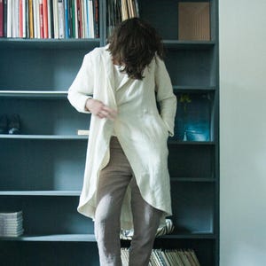 Linen Robe, Linen Women Clothing, Linen Kimono Robe, Linen Bathrobe, Linen Sleepwear, Linen Spa Robe, Linen Loungewear, Linen Wrap Cardigan