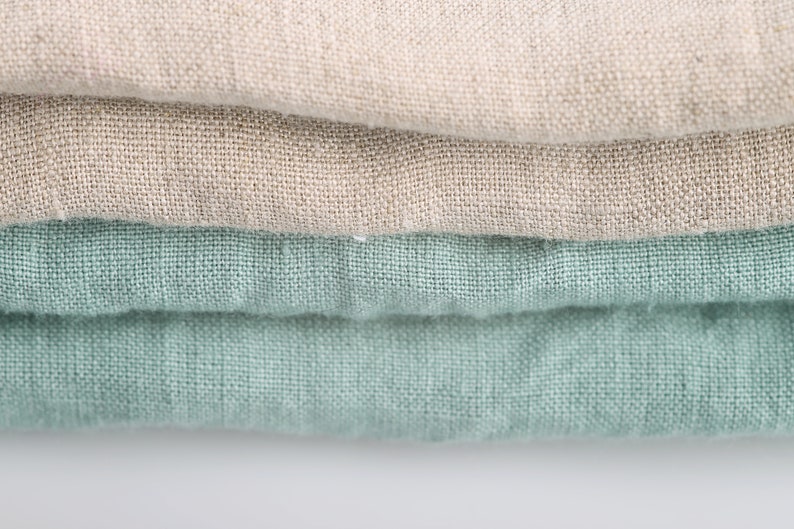 Blue Pillowcase Linen Pillowcase Farmhouse Bedding Linen Etsy