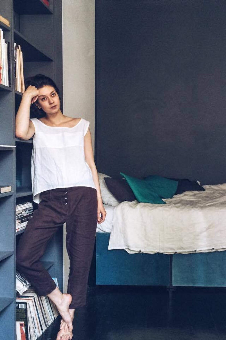 Linen sleepwear Linen pyjama set Linen pyjamas Linen clothing Linen loungewear Linen PJ/'s set Linen pyjama set Linen pyjamas