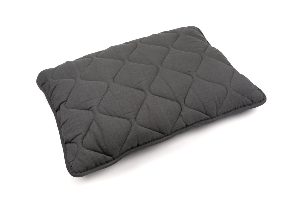 Wool Filled Pillow Winter Pillow Linen Pillowcase Organic Etsy