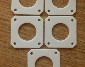 NEMA 17 Stepper Motor 2mm Anti Vibration PTFE dampers (Set of 5) for 3D printers