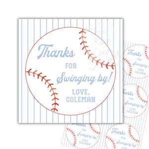 Baseball Geschenkanhänger | Baseball Anhänger | Anfängerjahr | Bearbeitbarer Baseball Geschenkanhänger | Baseball Gastgeschenk Anhänger | Baseball Team Geschenk Anhänger
