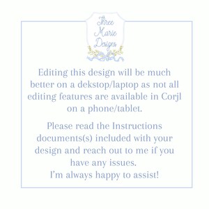 a sign that says editing this design will be much better on a desktop