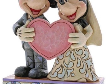 Disney Traditions By Jim Shore Mickey And Minnie Mouse Wedding Etsy