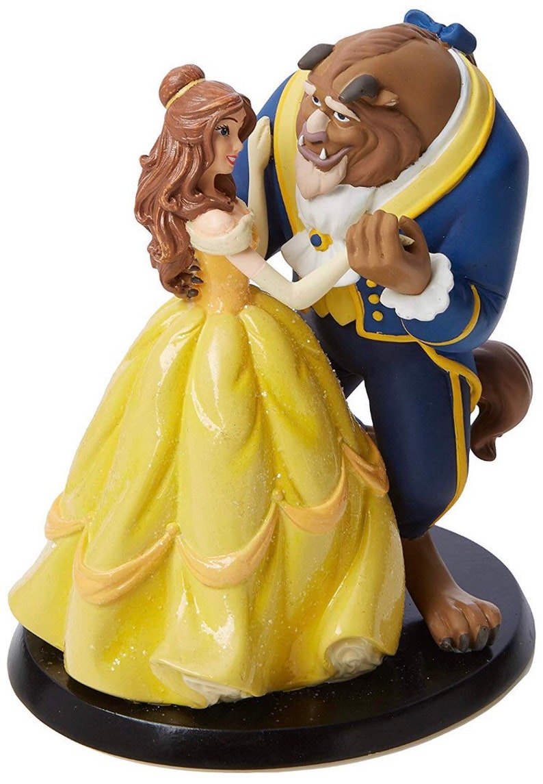 Beauty And The Beast Cake Topper Lenox