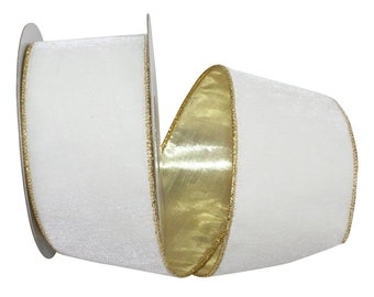 gold velvet ribbon etsy
