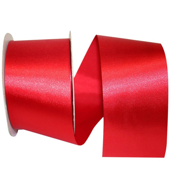 Red Satin Ribbon - 1 1/2 inch