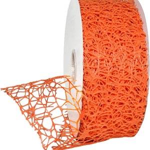 Netzband, Orange, 2 1/2 Zoll, 50-YDS, Drahtrand