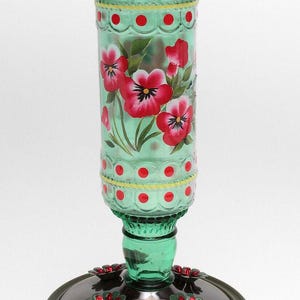 Vintage Glass Hummingbird Feeder | Garden Decor | Free Shipping | Attracts Hummingbirds