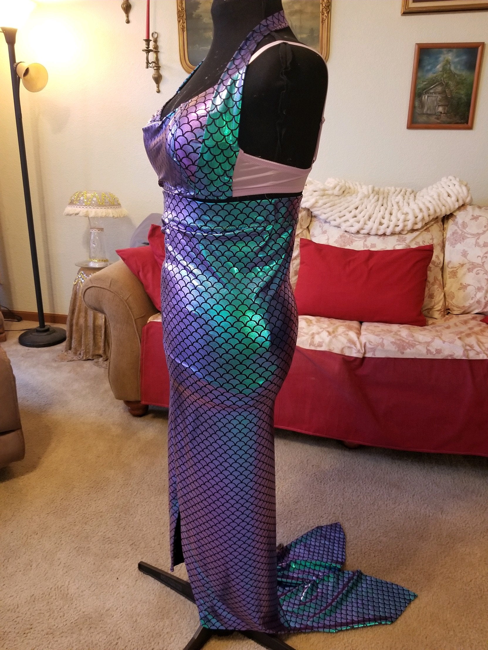 mermaid tail skirt