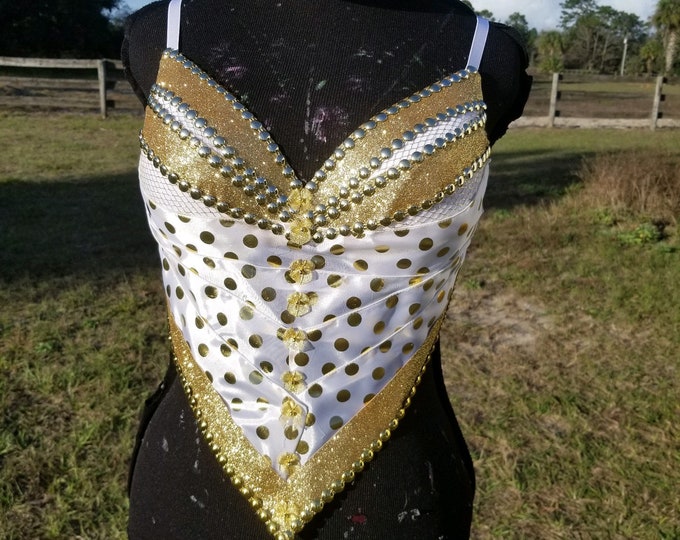 Gold Bra