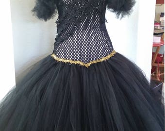 Gothic wedding gown, prom, party, tutu, dress