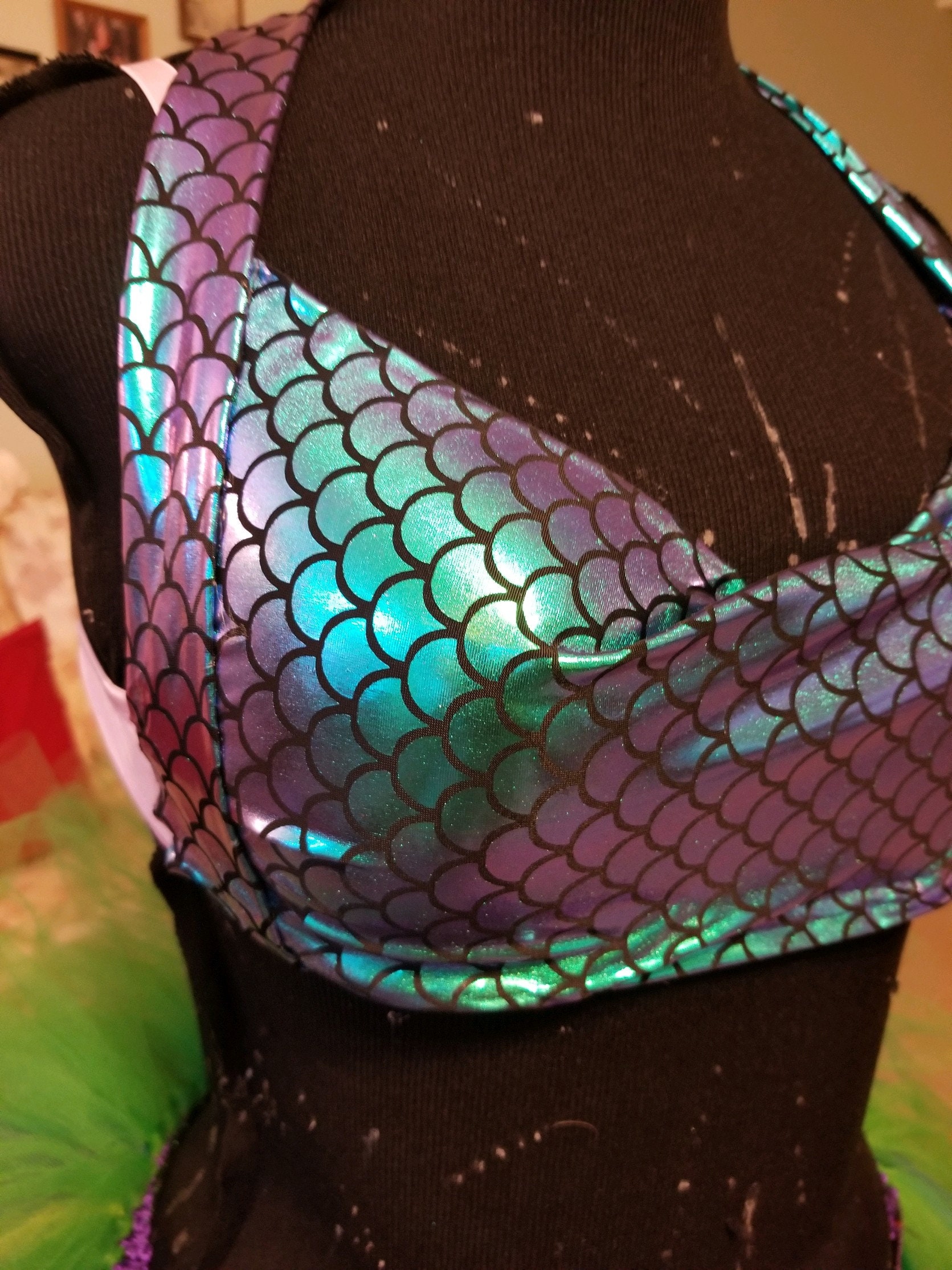 Mermaid bra