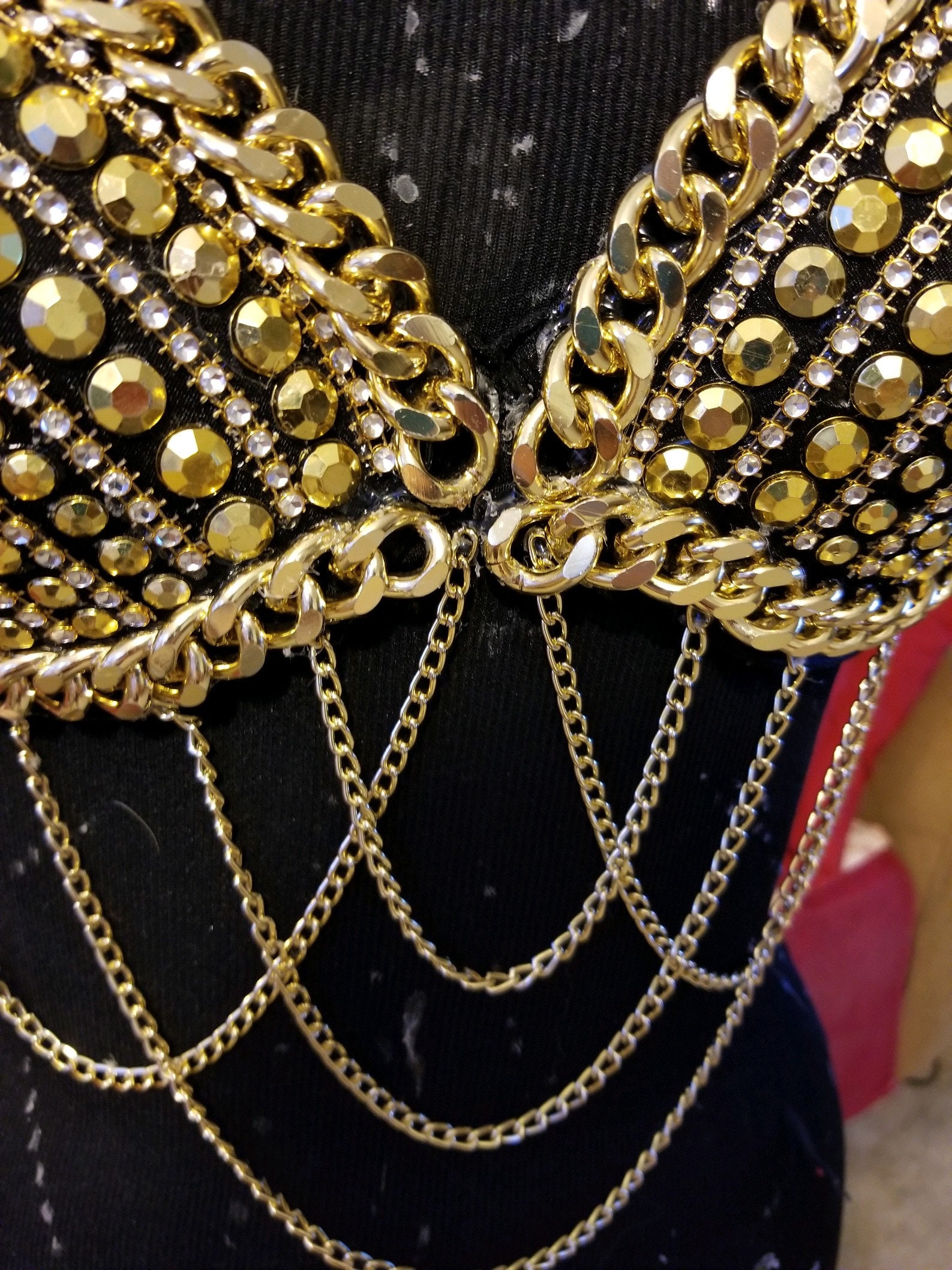 トップス KISHIDAMIKI chain bra chain bra (black) | KISHIDAMIKI
