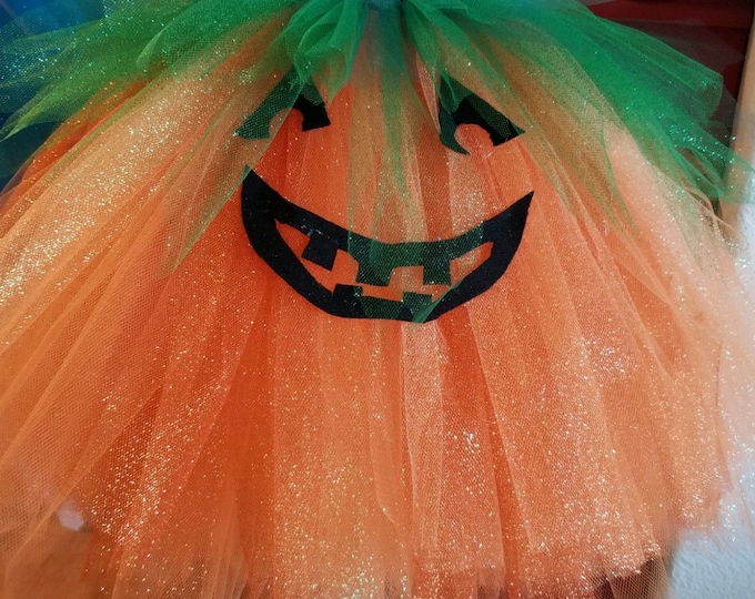 Pumpkin costume, kids halloween outfit.   SALE old inventory sale