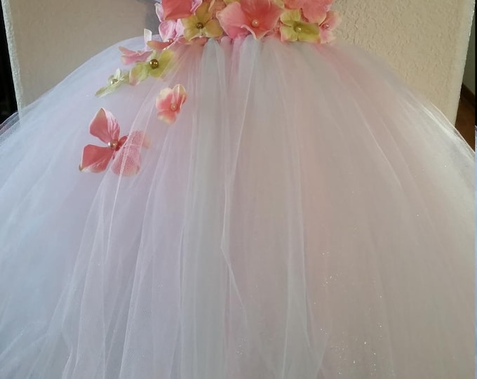 Easter pale pink and mint green tutu dress