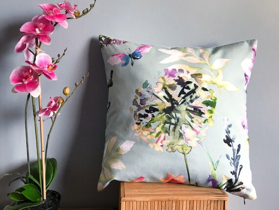 Large duck egg cushions cheap