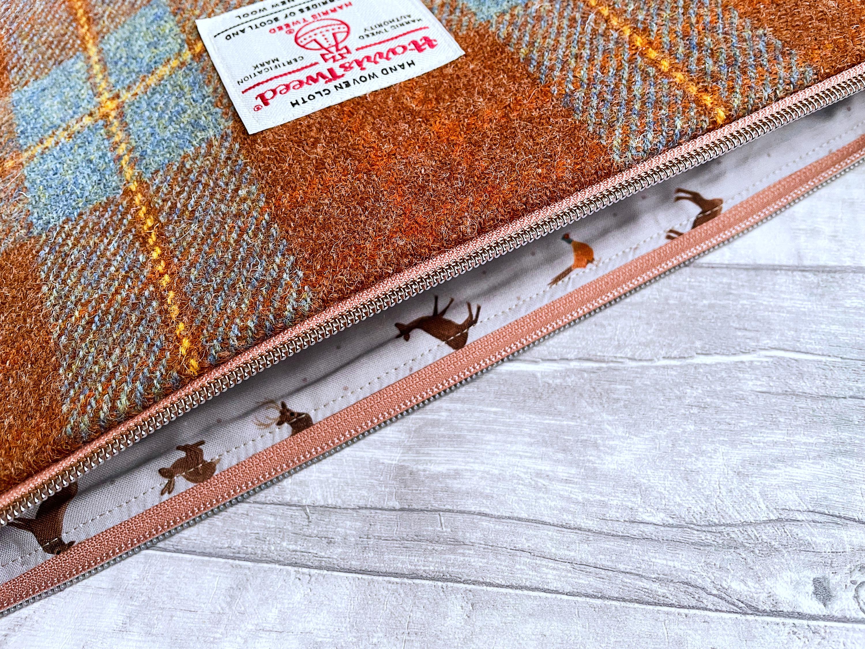 ノートPCケース　ハリス ツイード 楽天市場】Harris Tweed ハリスツイード コンビ持ち手付2wayパソコン