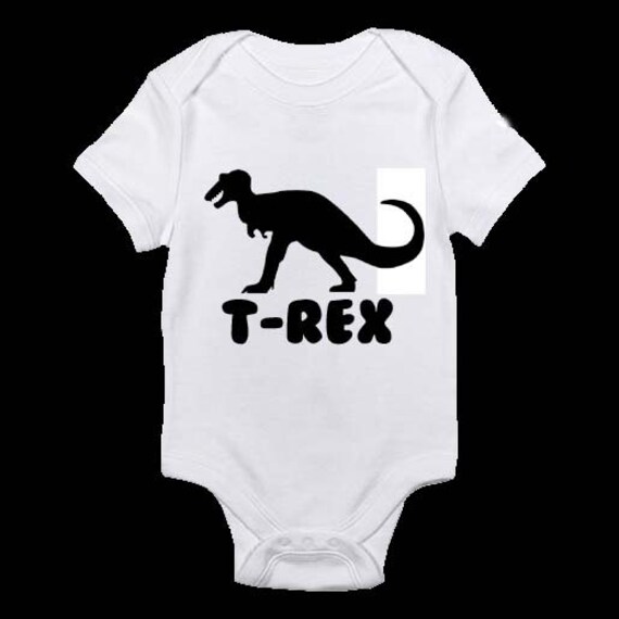 t rex baby onesie