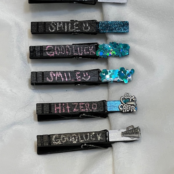 Cheer Clothespins Etsy
