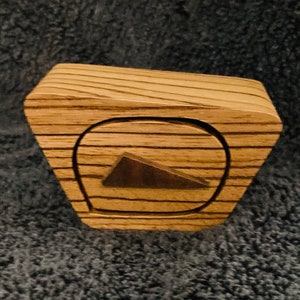 Bandsaw Box ~ Keepsake Box ~ Ringbox ~ Mid Century Modern Inspired