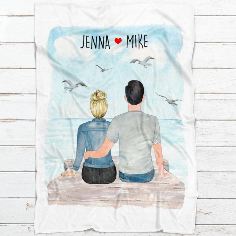 Personalized Husband Blanket Custom Boyfriend Gifts for Men Etsy
