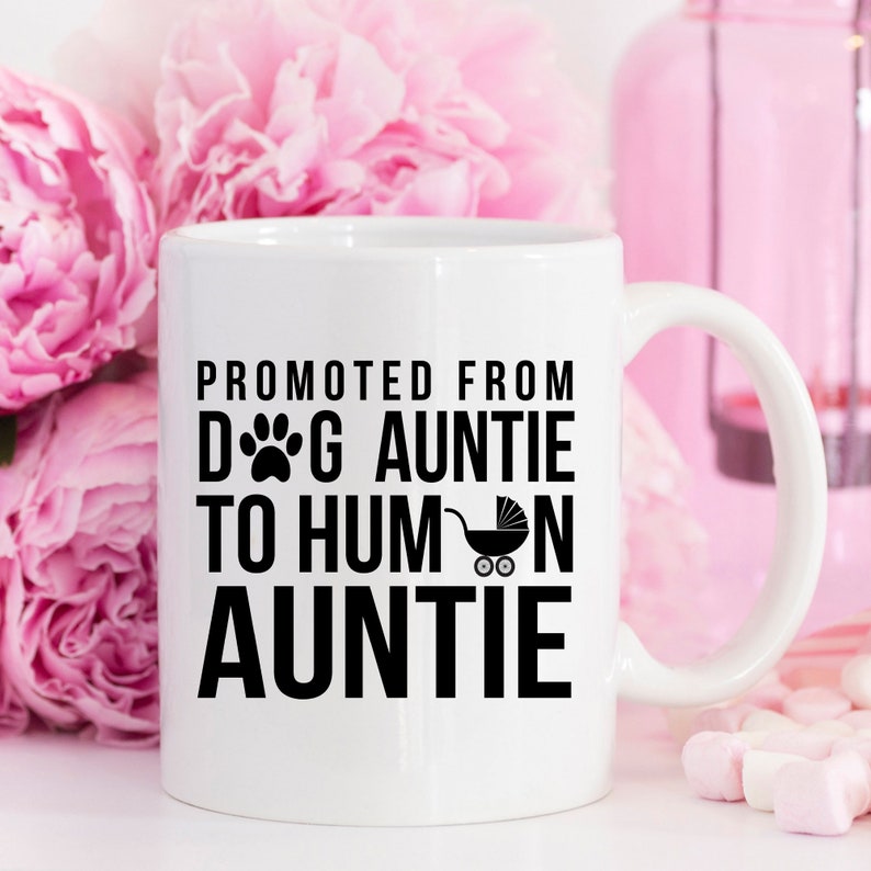 Auntie Pregnancy Announcement Gift for Auntie Mug Baby Reveal Etsy