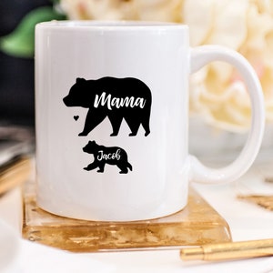 Mama Bear Coffee Mug Christmas Gift from Daughter Mom Gifts for Mom Gifts from Son Gift from Husband Gift from Kids image 5