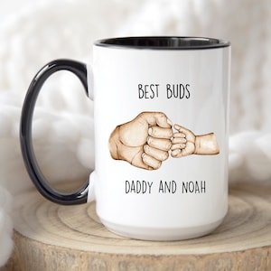 First Time Dad Gift Personalized First Fathers Day Gift From Baby Custom New Dad Mug From Son From Kids From Wife Boy Girl Sentimental 2677