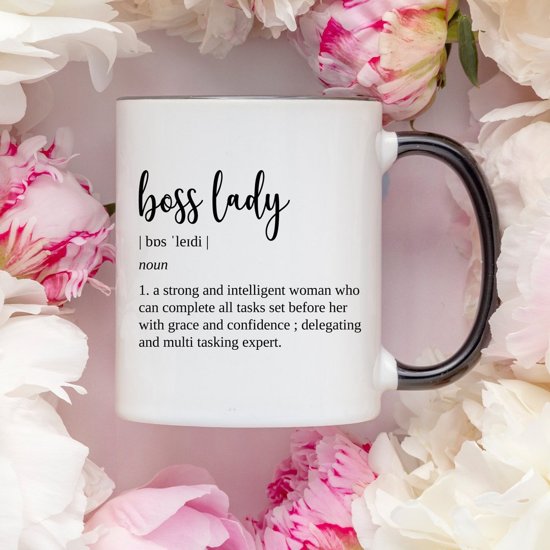 Boss Lady Coffee Mug Girl Boss Mugs Gifts for Boss Lady Boss Etsy
