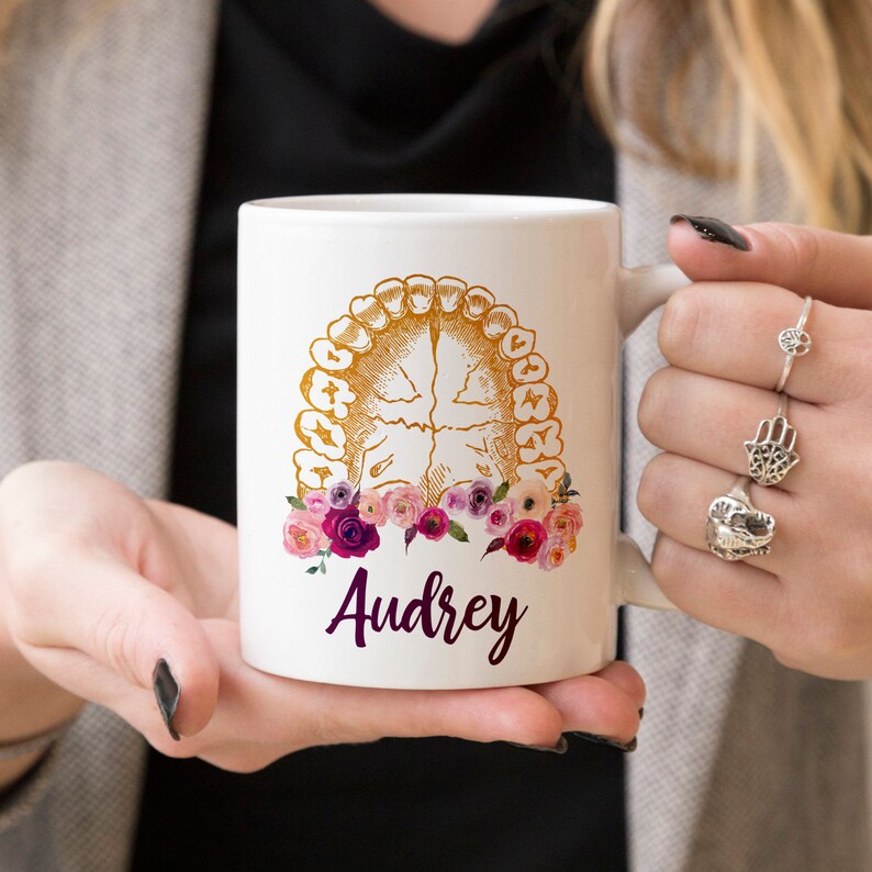 Personalized Dental Assistant Gift for Dental Hygienist Mug Etsy