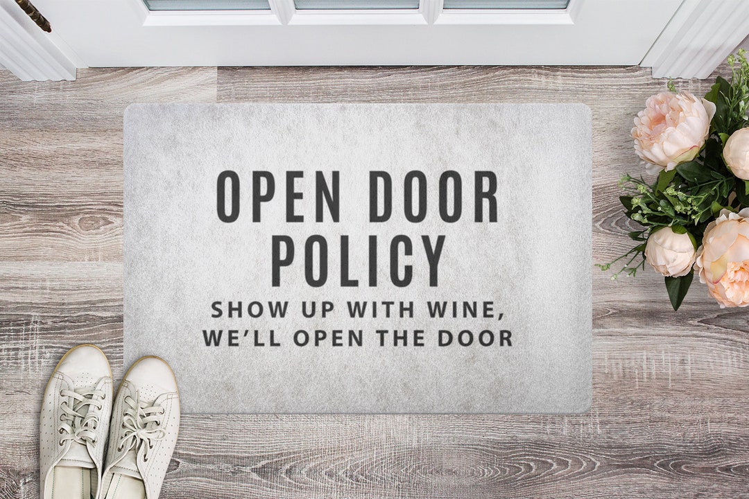 Wine Door Mat Wine Lover Doormat Mat Housewarming Gift Etsy
