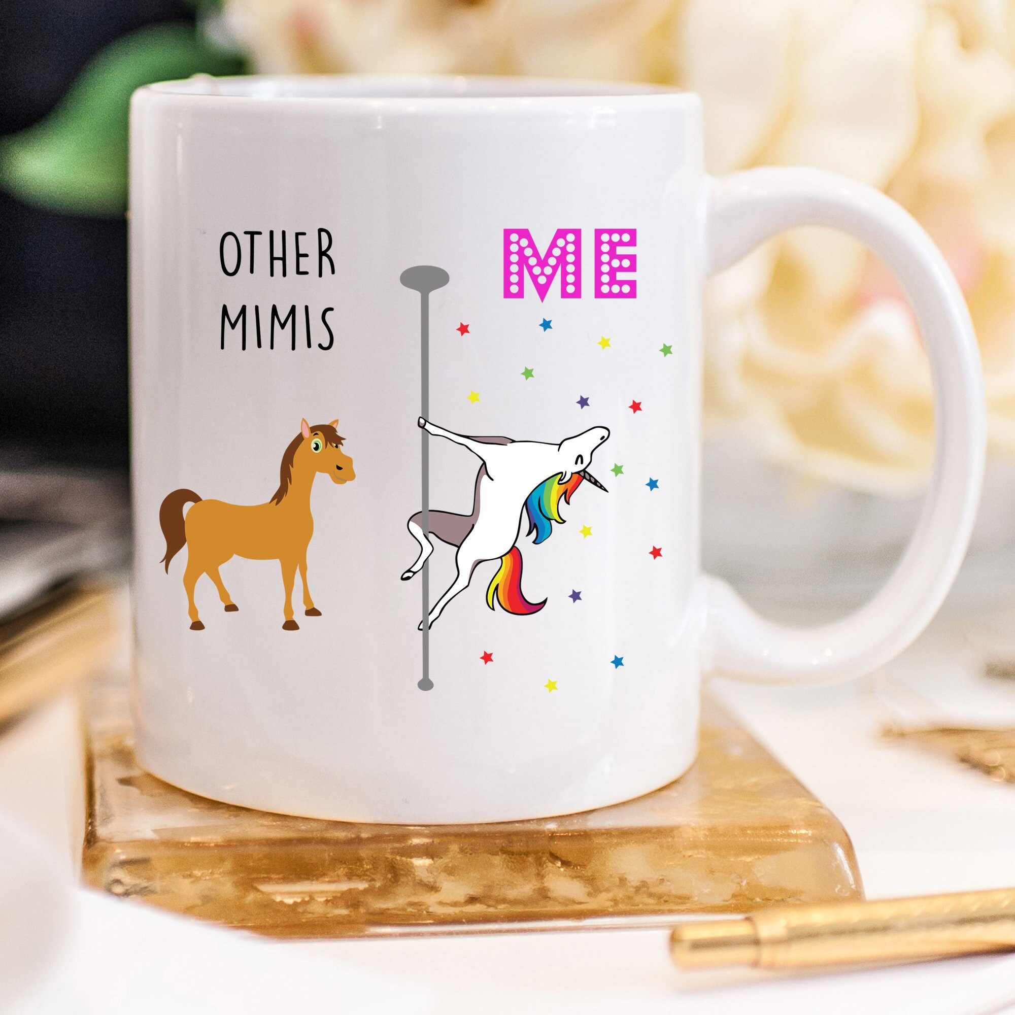 Unicorn Mug Mimi Gift for Mimi Mug Christmas Gift for Grandma Gift fo…