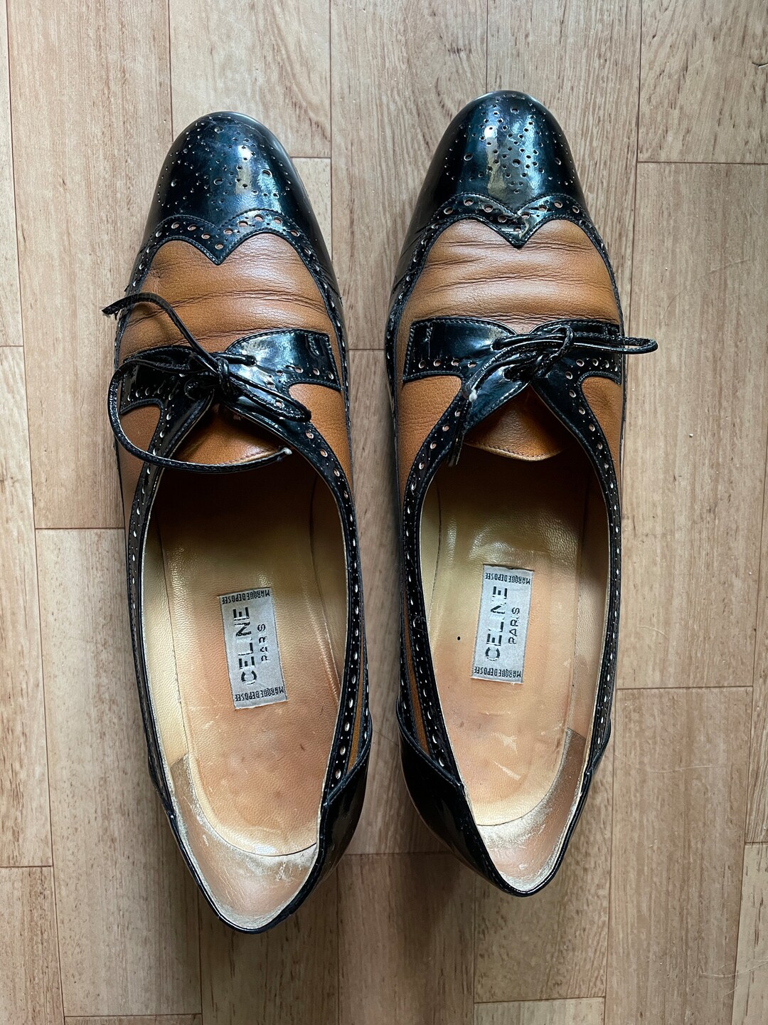 JH Vintage : CELINE Soft Ballerina Leather Heel (Phoebe