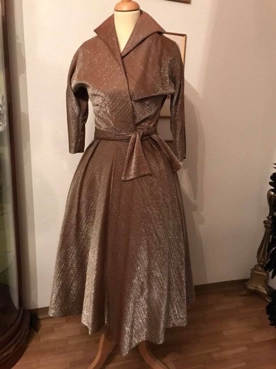 50s Lurex Cannady Creations Hollywood Cocktail Dre