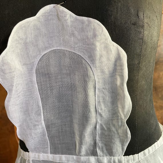 ヴィンテージアンティーク 1900年代フランス製 ホワイトコットン